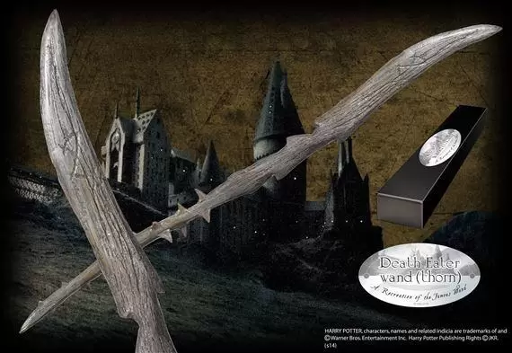 The Noble Collection : Harry Potter - Baguette de Mangemort (épine)