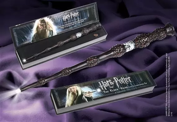 The Noble Collection : Harry Potter - Baguette lumineuse - Albus Dumbledore