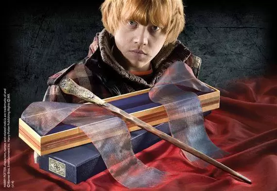 The Noble Collection : Harry Potter - Baguette magique boîte Ollivander Ron Weasley