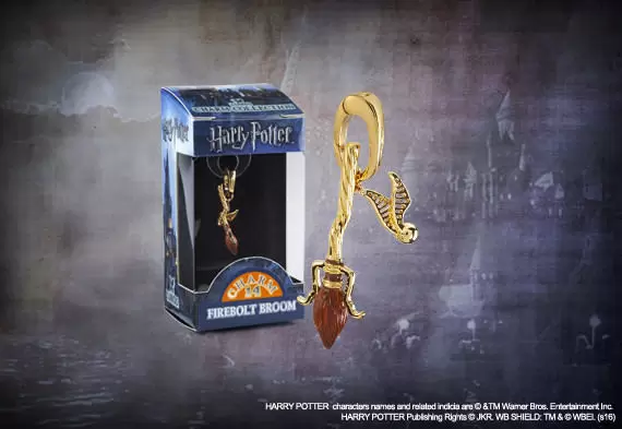 The Noble Collection : Harry Potter - Balai Eclair de Feu - Charm Lumos - Harry Potter
