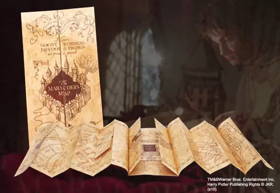 The Noble Collection : Harry Potter - Carte du Maraudeur