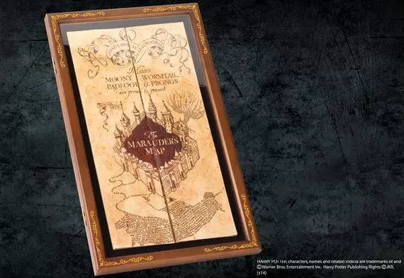 The Noble Collection : Harry Potter - Marauder\'s Maps Display Case
