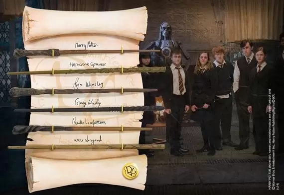 The Noble Collection : Harry Potter - Collection de baguettes de l’Armée de Dumbledore