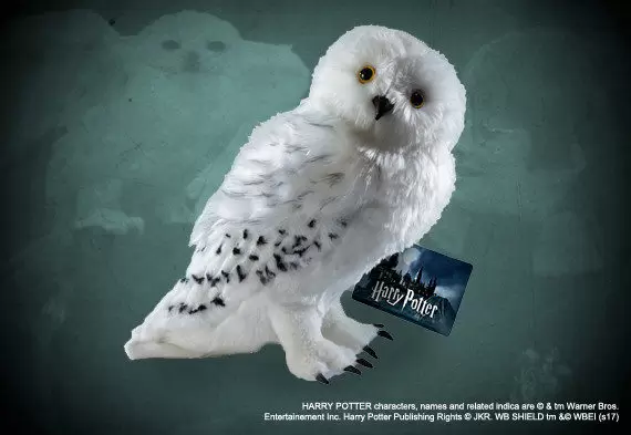 Harry Potter Hedwig Plush Peluche NOBLE COLLECTIONS 