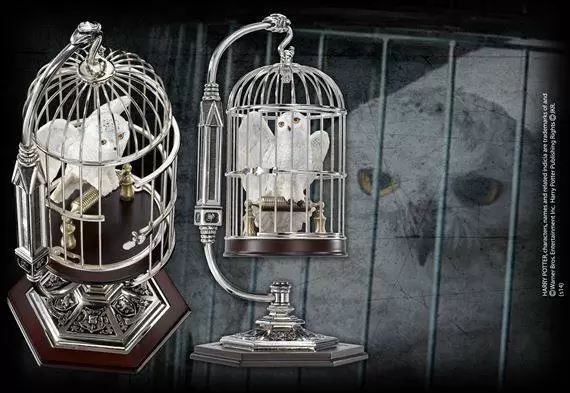 The Noble Collection : Harry Potter - Miniature Hedwig and Cage