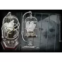 Hedwige miniature en cage