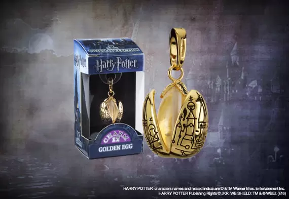 The Noble Collection : Harry Potter - L’oeuf d’or - Charm Lumos - Harry Potter
