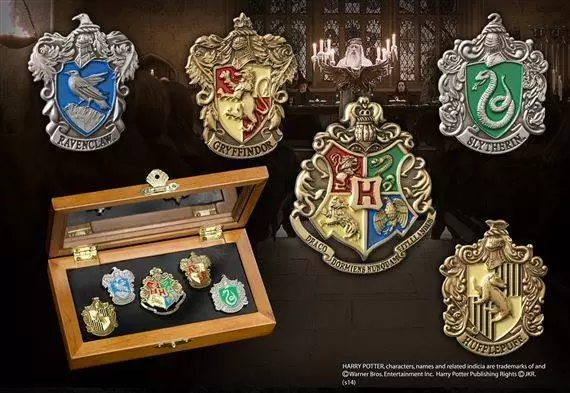 The Noble Collection : Harry Potter - Pin\'s des Maisons de Poudlard