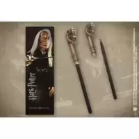 Stylo baguette & Marque-page Lucius Malefoy