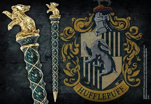 The Noble Collection : Harry Potter - Stylo - Maison Poufsouffle