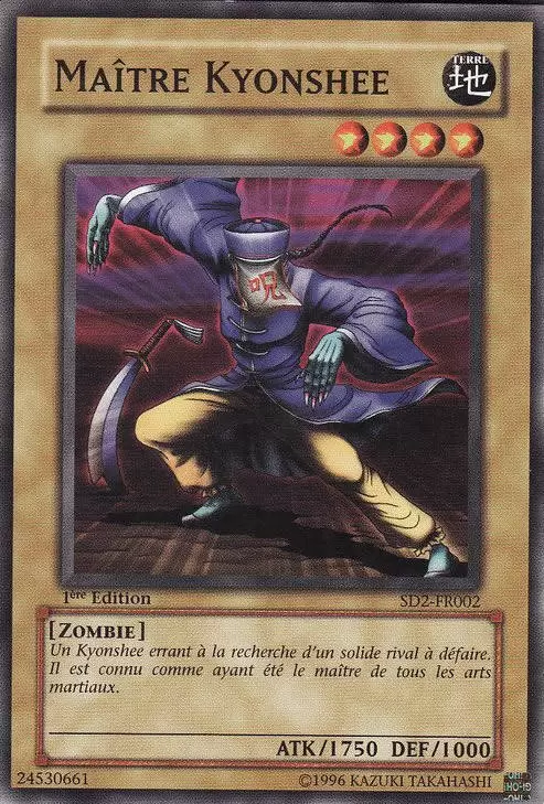Folie Zombie SD2 - Maître Kyonshee