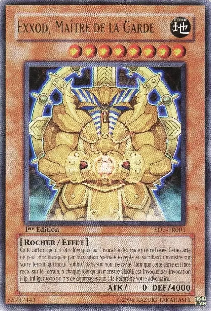 Forteresse Invincible SD7 - Exxod, Maître de la Garde