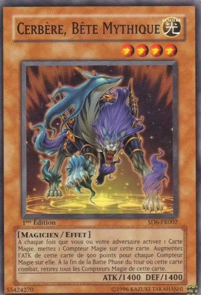Le Jugement du Magicien SD6 - Cerbère, Bête Mythique