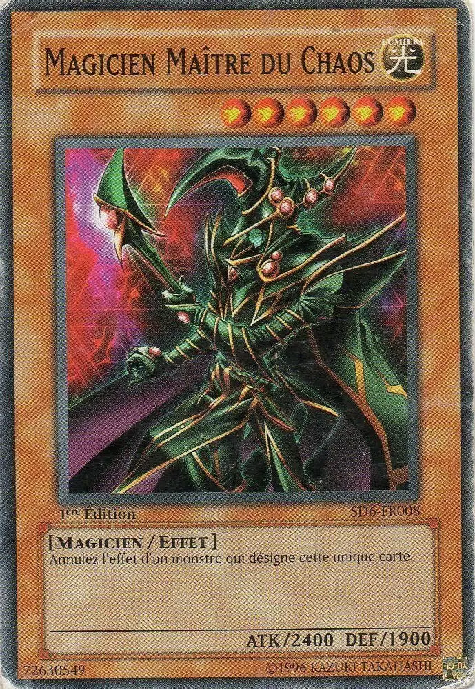 Le Jugement du Magicien SD6 - Magicien Maître du Chaos