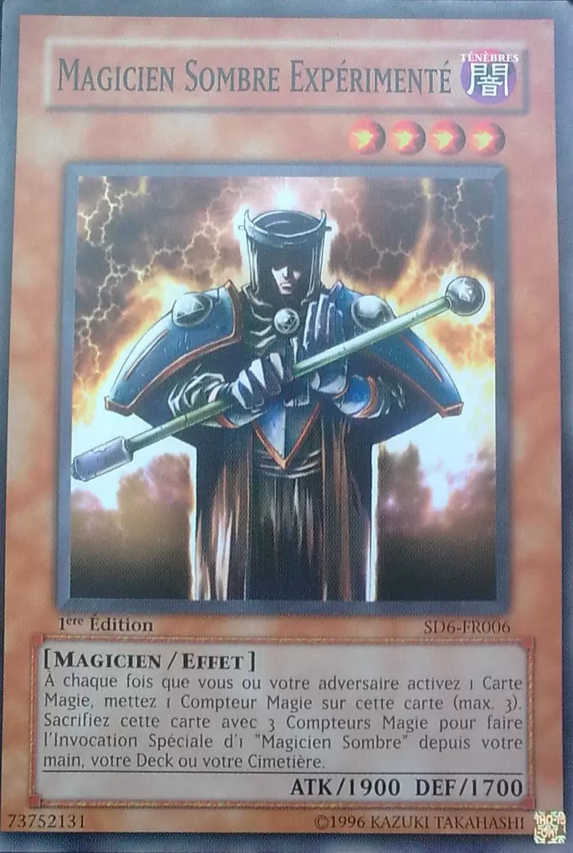 Le Jugement du Magicien SD6 - Magicien Sombre Expérimenté