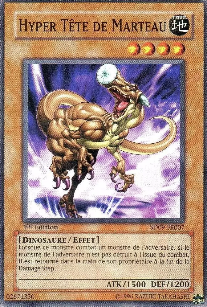 Rage du Dinosaure SD09 - Hyper Tête de Marteau