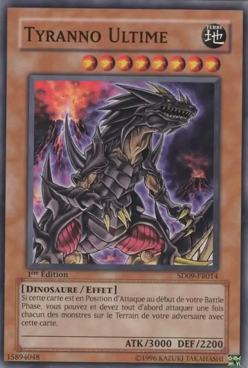 Rage du Dinosaure SD09 - Tyranno Ultime