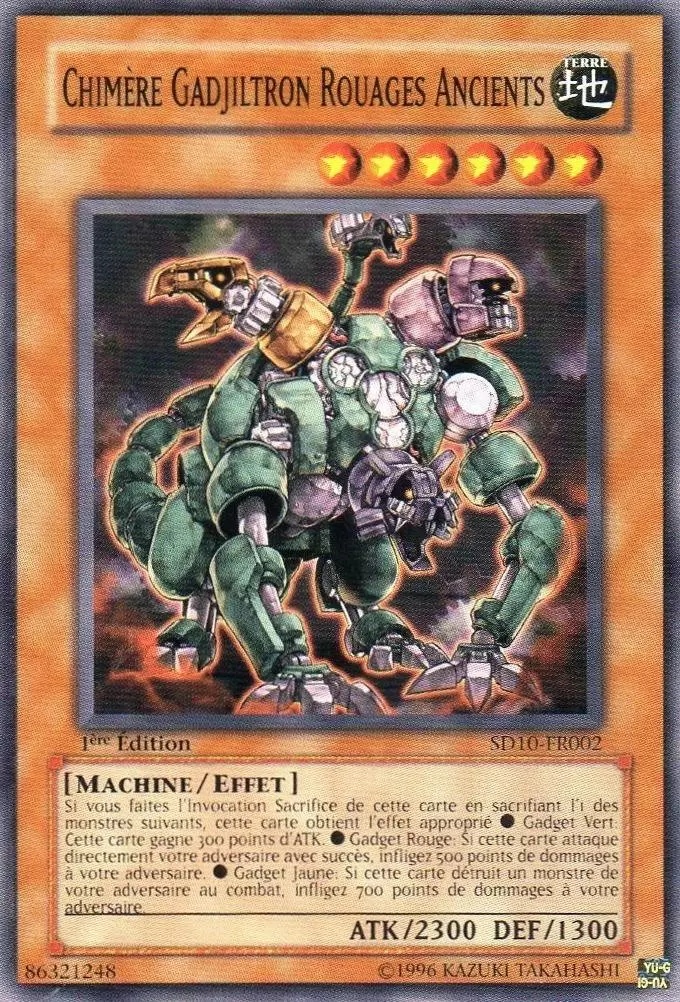 Ré-Volt des Machines SD10 - Chimère Gadjiltron Rouages Ancients
