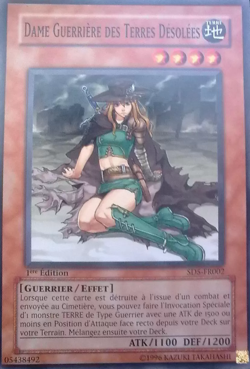 Triomphe du Guerrier SD5 - Dame Guerrière des Terres Désolées