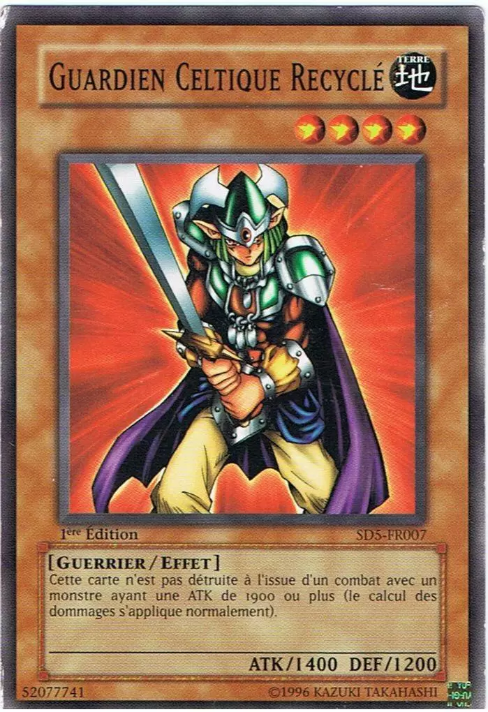 Triomphe du Guerrier SD5 - Guardien Celtique Recyclé