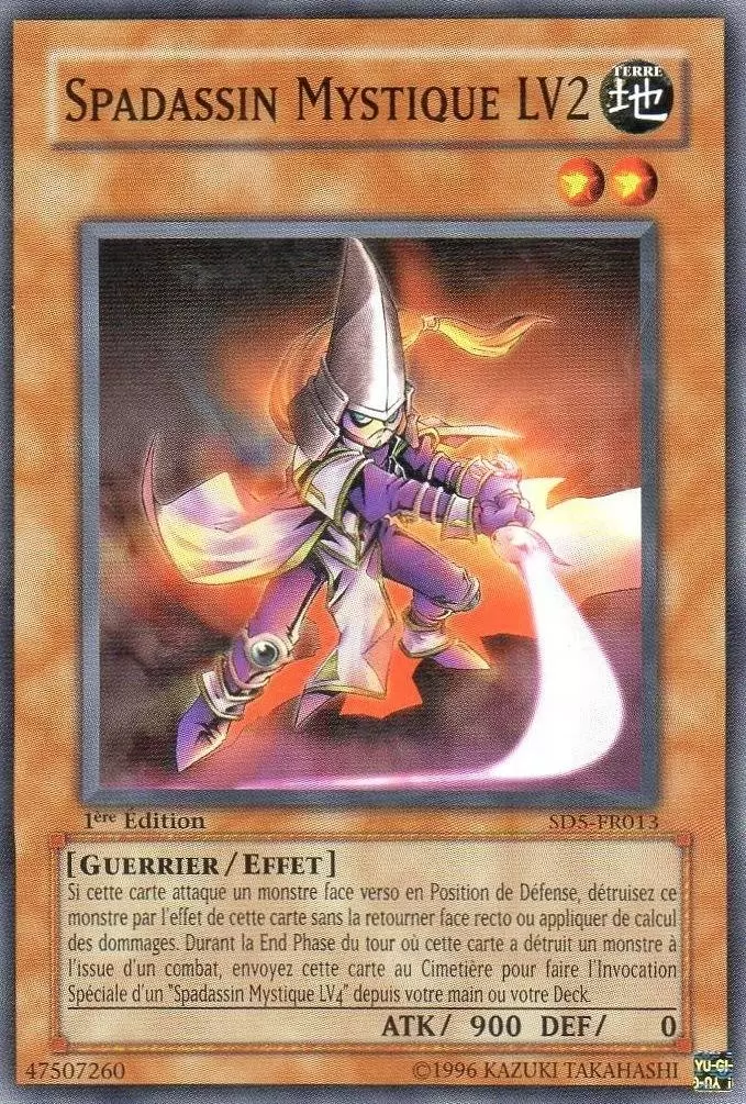 Triomphe du Guerrier SD5 - Spadassin Mystique LV2