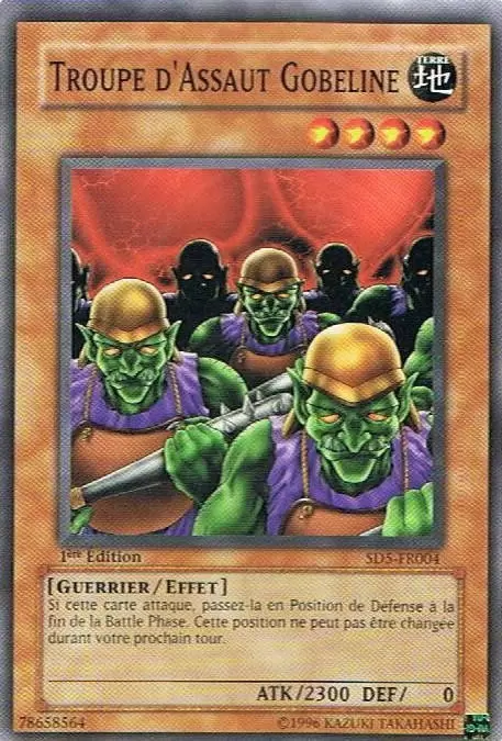 Triomphe du Guerrier SD5 - Troupe d\'Assaut Gobeline