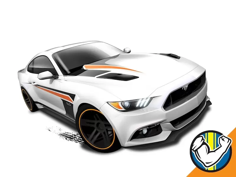 Mainline Hot Wheels - 15 Ford Mustang GT