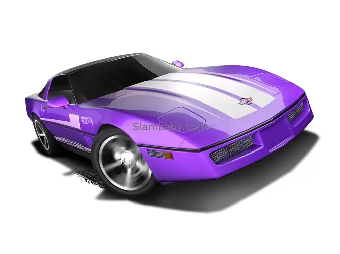 Mainline Hot Wheels - 80s Corvette