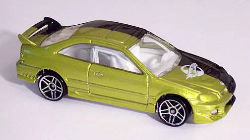 Hot Wheels Honda Civic Si Coupe Diecast Car Miniature Model Toy