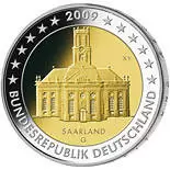 Allemagne 2€ - Présidence de la Sarre