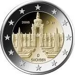 Allemagne 2€ - Présidence de la Saxe