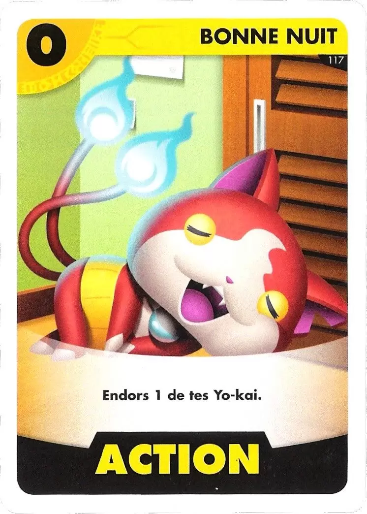 Cartes Yo-Kai Watch - Bonne Nuit