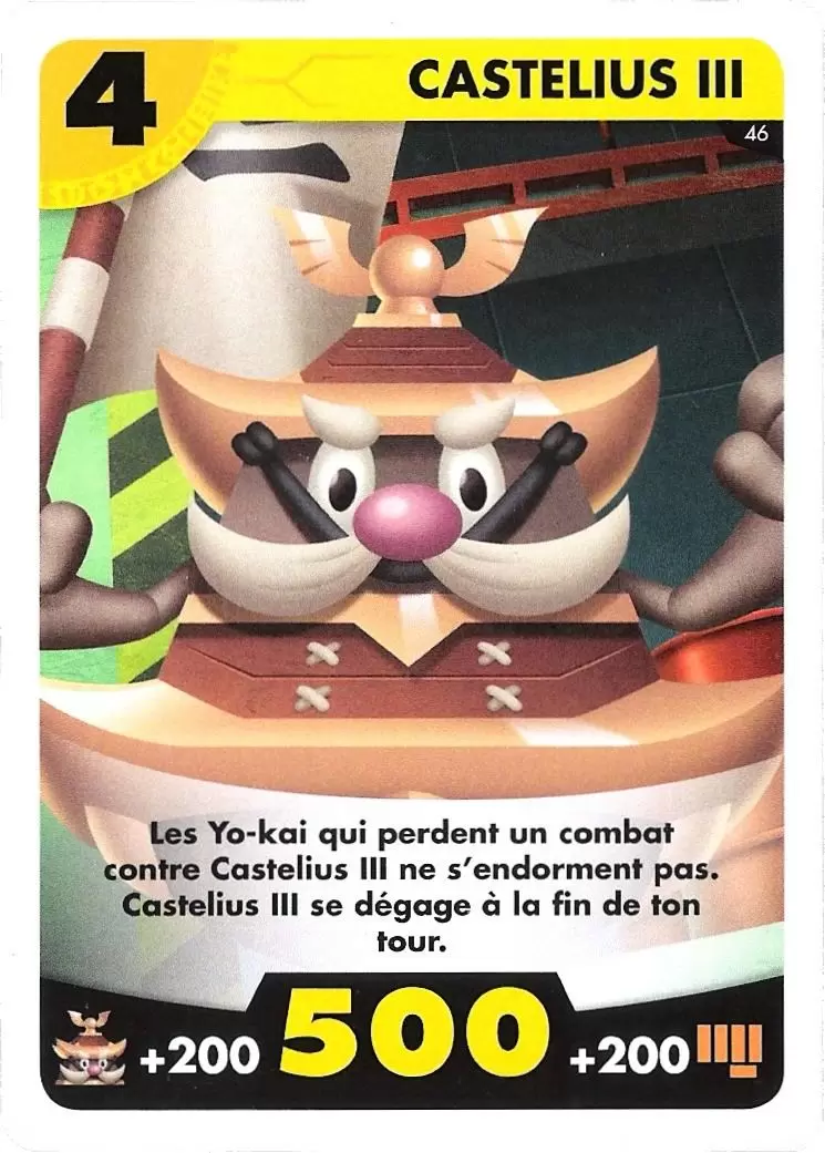 Cartes Yo-Kai Watch - Castelius III