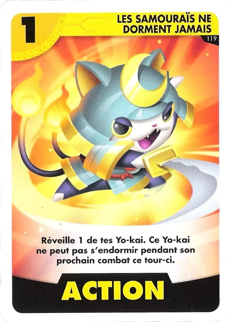 Cartes Yo-Kai Watch - Les Samouraïs ne dorment jamais