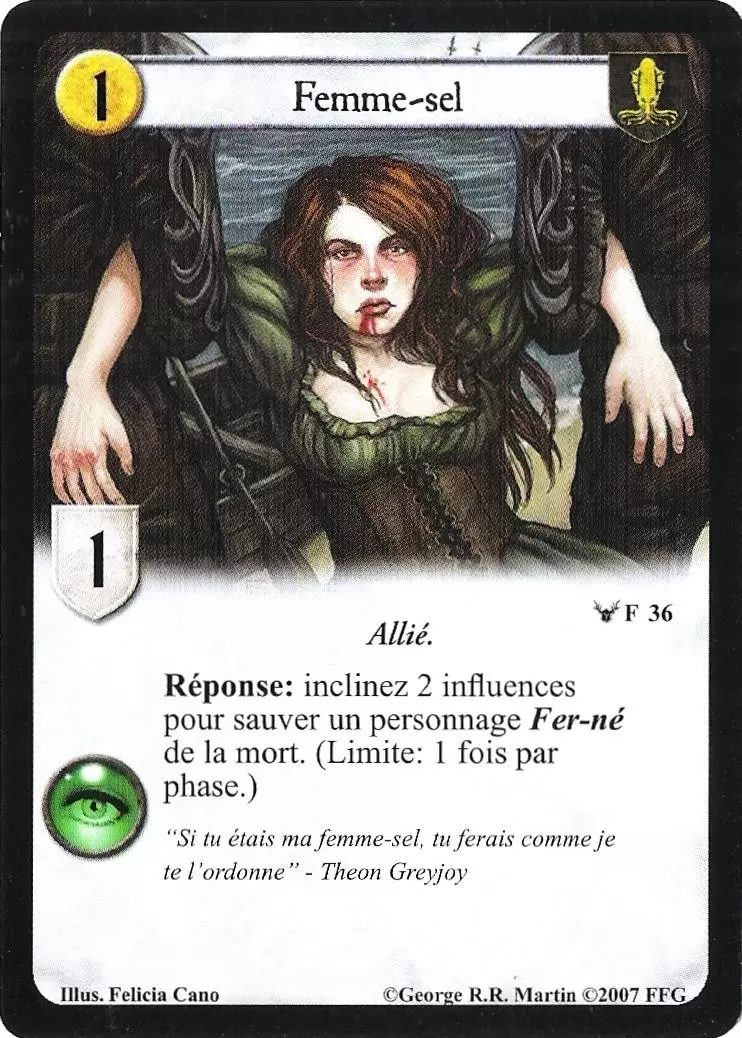 Anciens ennemis - Femme-sel