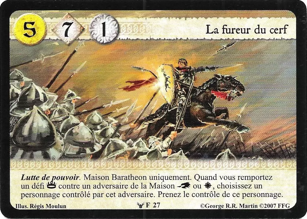 Anciens ennemis - La fureur du cerf