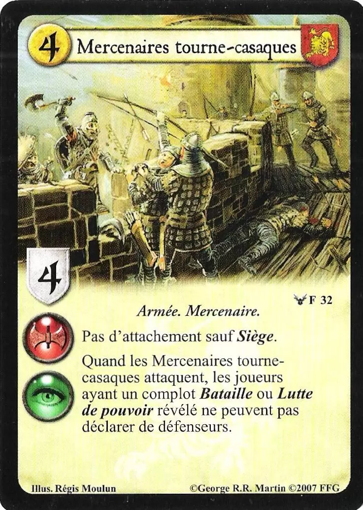 Anciens ennemis - Mercenaires tourne-casaques