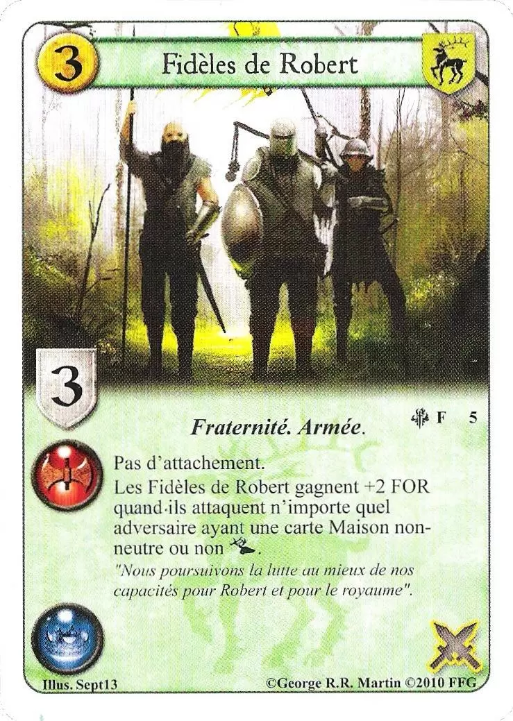 Le cadeau d\'Ilyrio - Fidèles de Robert