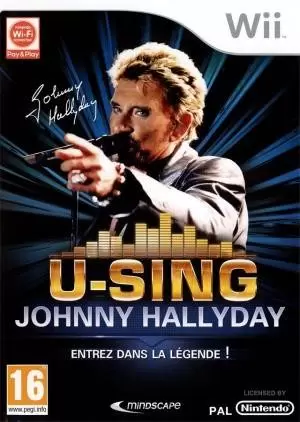 Nintendo Wii Games - U-sing Johnny Hallyday