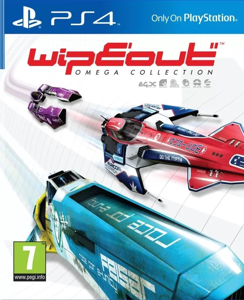 Jeux PS4 - WipeOut Omega Collection