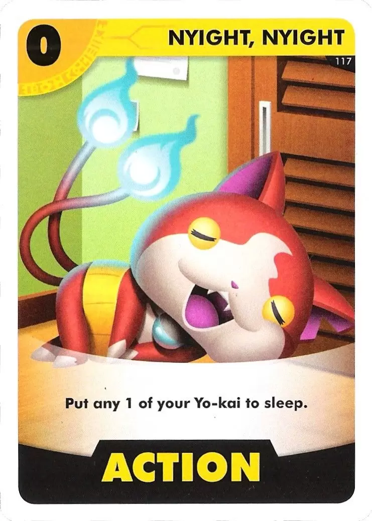 Yo-kai Watch Card Game - Nyight-Nyight