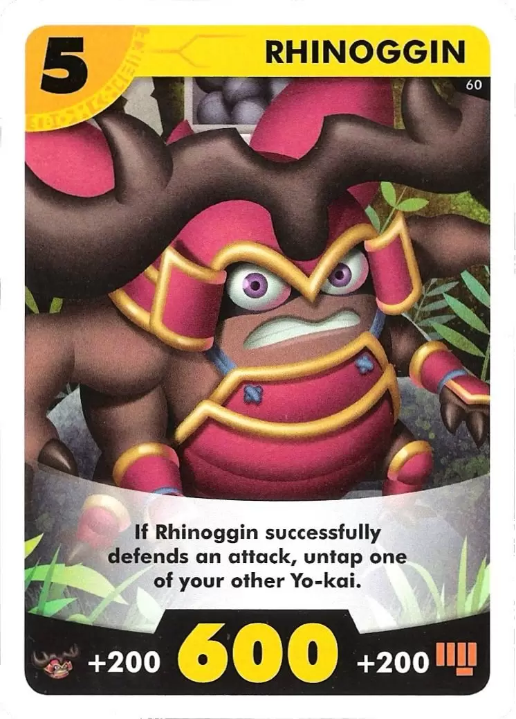 Yo-kai Watch Card Game - Rhinoggin