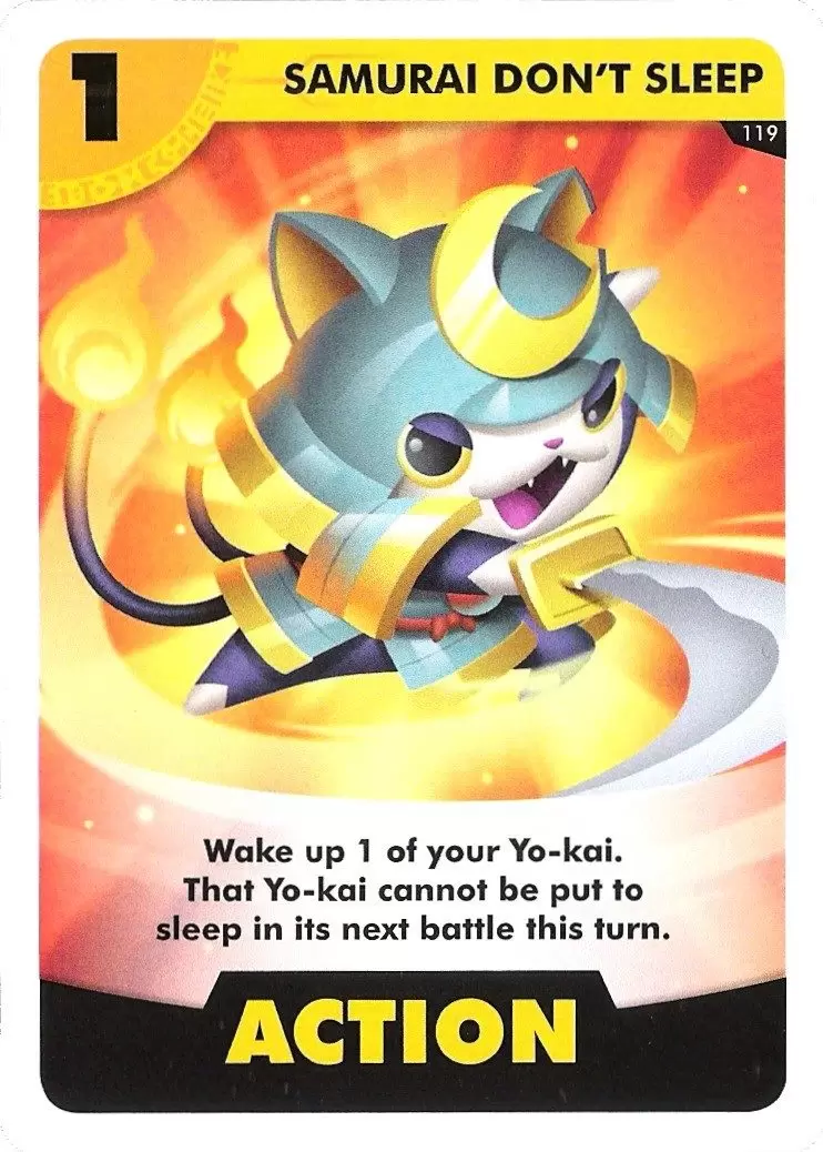Yo-kai Watch Card Game - Samurai Don\'t Sleep