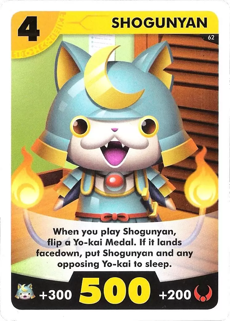 Yo-kai Watch Card Game - Shogunyan