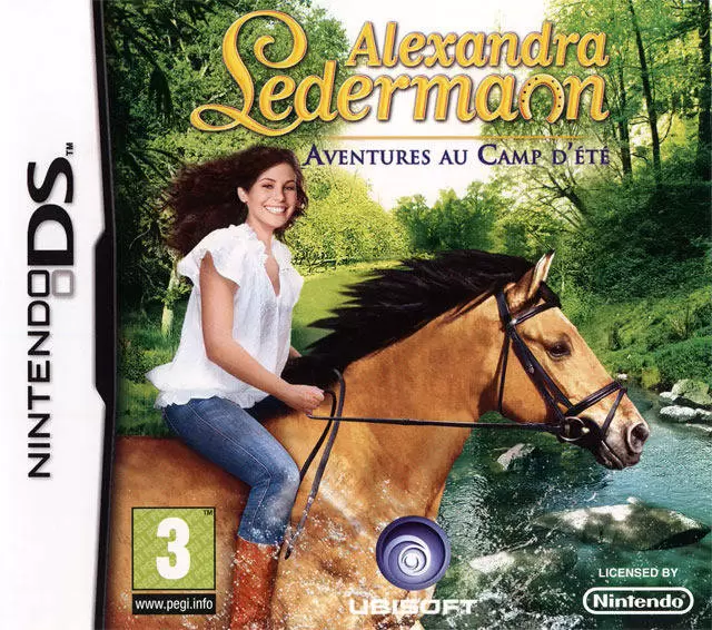 Jeux Nintendo DS - Alexandra Ledermann : Aventures au Camp d\'Eté