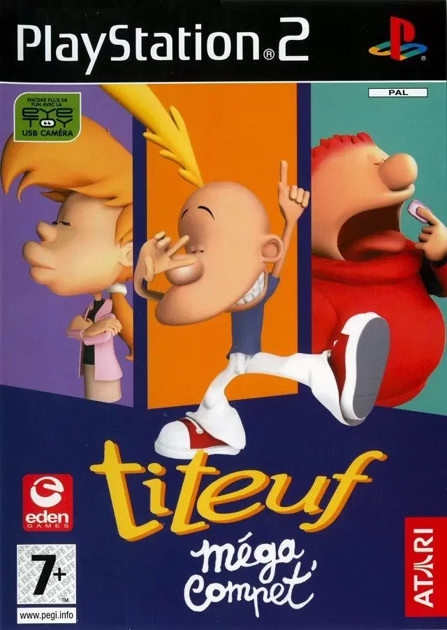 PS2 Games - Titeuf Méga Compèt\'  (FR)