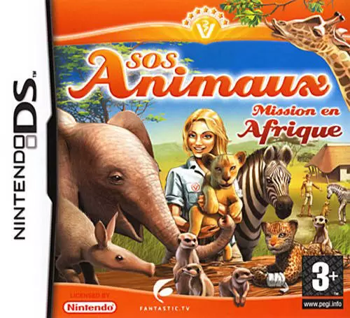 Nintendo DS Games - SOS Animaux Mission en Afrique (FR)
