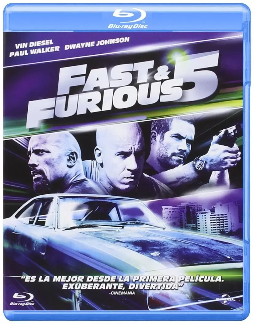 Fast & Furious - Fast and Furious 5 - Blu-Ray