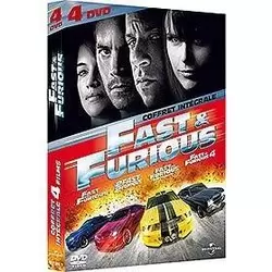 Fast and Furious - L'intégrale 4 films (DVD)