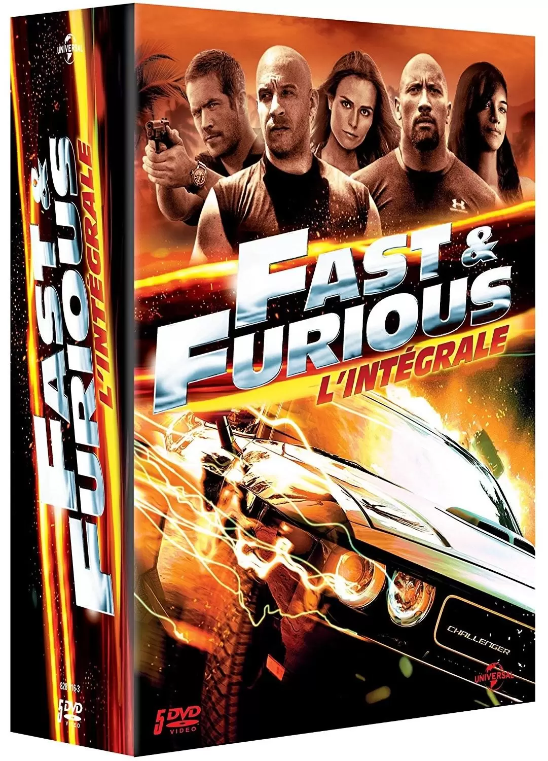 Fast & Furious - Fast and Furious - L\'intégrale 5 films (DVD)
